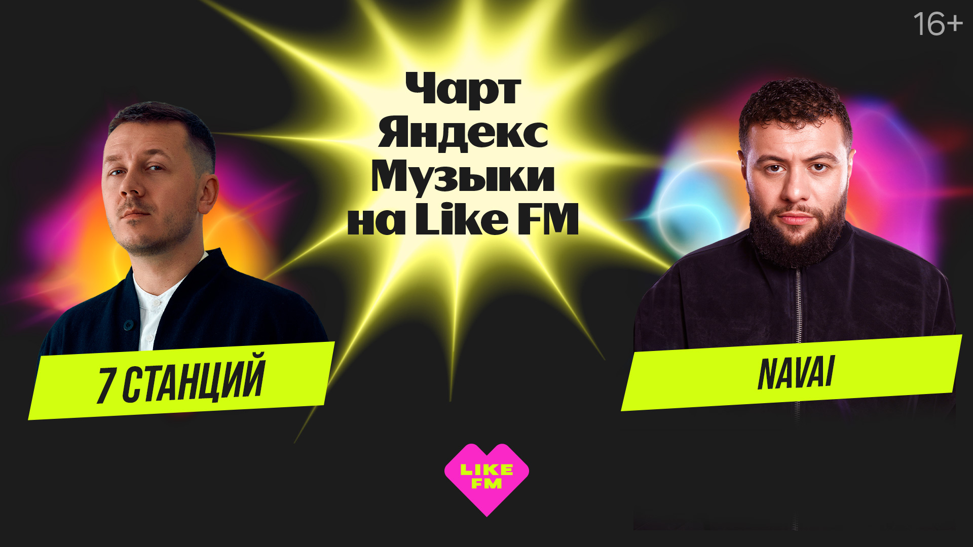 Чарт Яндекс Музыки на Like FM