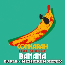 Обложка трека "Banana (DJ Fle Minisiren rmx) - CONKARAH"
